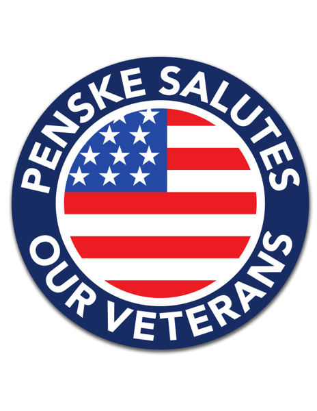 Picture of Penske Salutes Our Veterans Lapel Pin