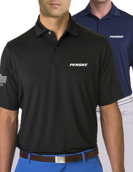 Picture of -D- USA Tournament Solid Tech Jersey Polo